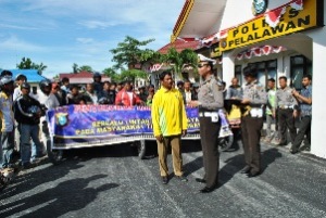 Satlantas Polres Pelalawan Kampanye Safety Riding